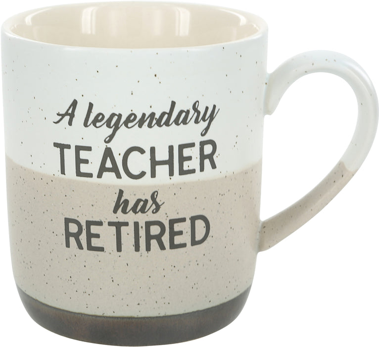 Legendary Teacher Retired Coffee Cup
