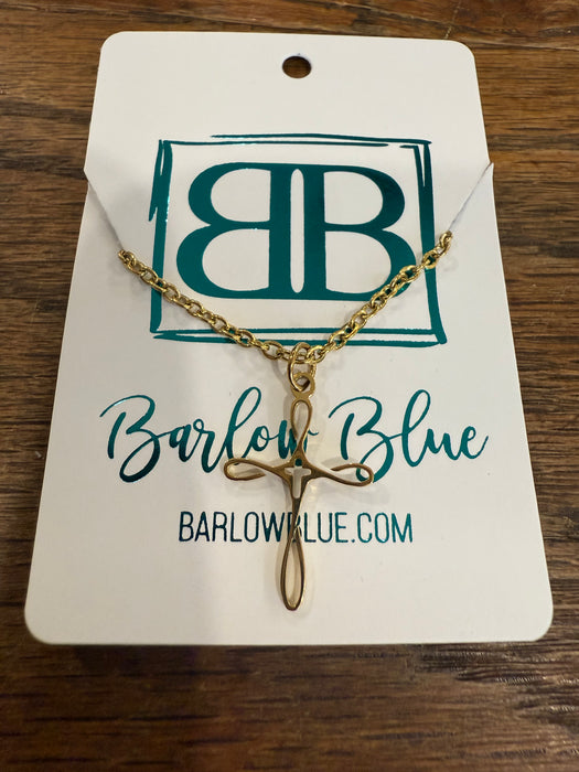 The “Rooted in Grace” Cross Necklace ✨