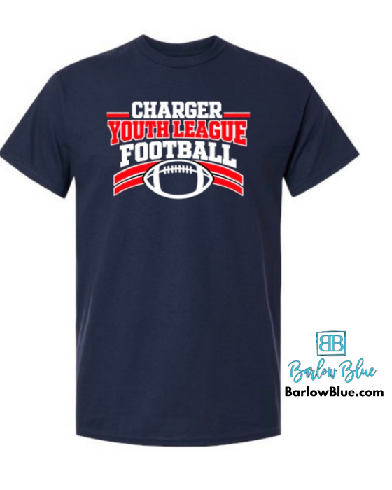 Charger Youth League Football on Navy.  Fundraiser for Choctaw Chargers Youth Football.