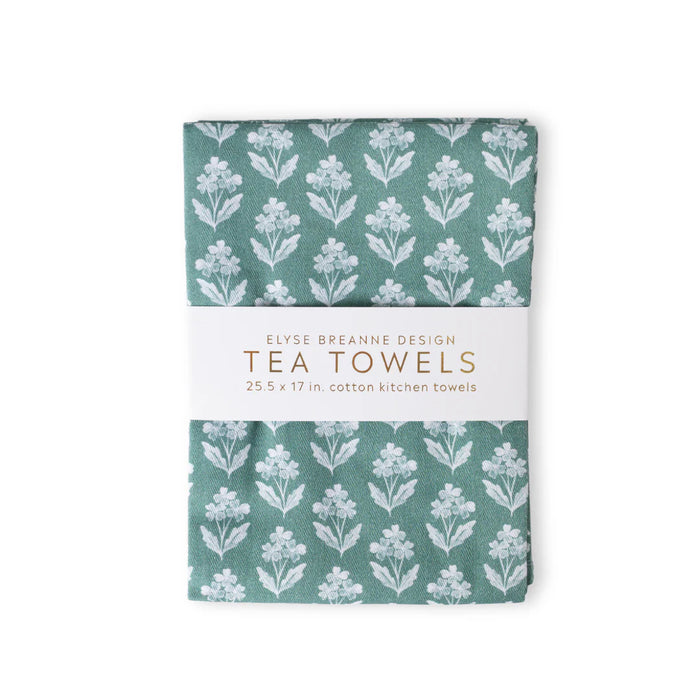 Forget Me Nots Pack of 2 Tea Towels