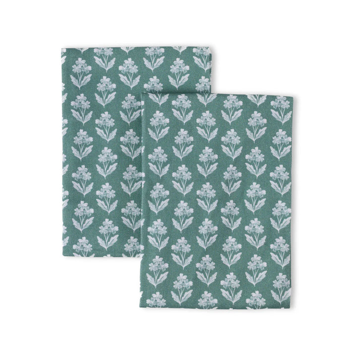 Forget Me Nots Pack of 2 Tea Towels