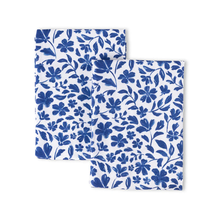 Porcelain Floral Pack of 2 Tea Towels
