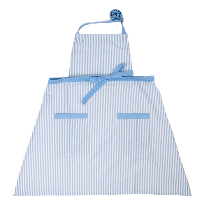 Blue Stripes Apron