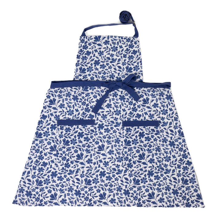 Porcelain Floral Apron