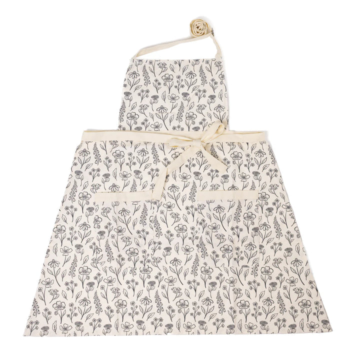 Pressed Floral Apron