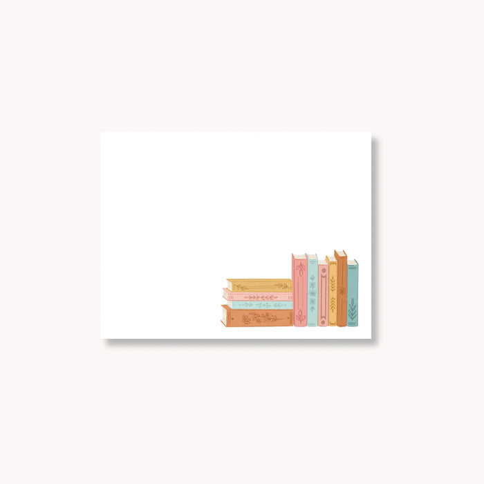 Stack of Books Sticky Notes