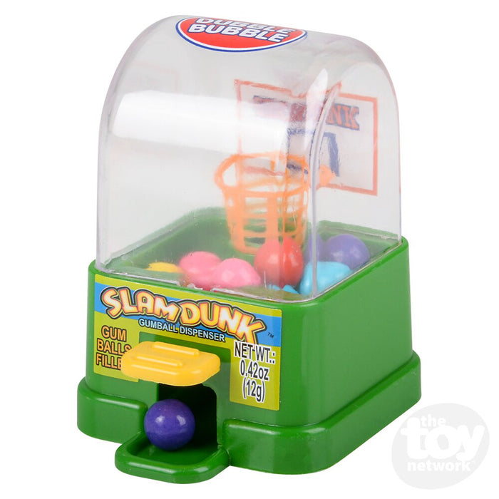 4" Slam Dunk Gumball Dispenser