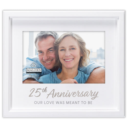 25th Anniversary (4x6) Picture Frame