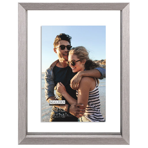 Steel Gray Floating Picture Frame - 2 Sizes!