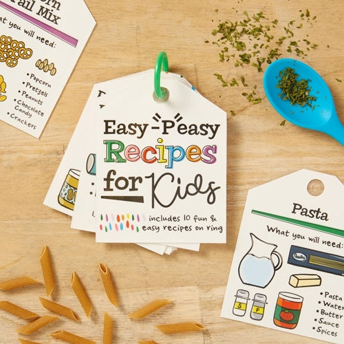 Little Chefs Easy-“P”easy Recipe Card Ring