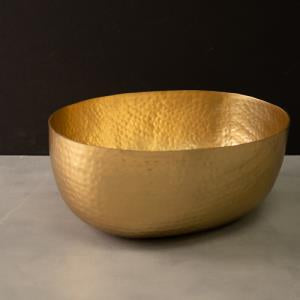 Deep Hammered Bowl - 2 Colors!  Food Safe and/or Decorative