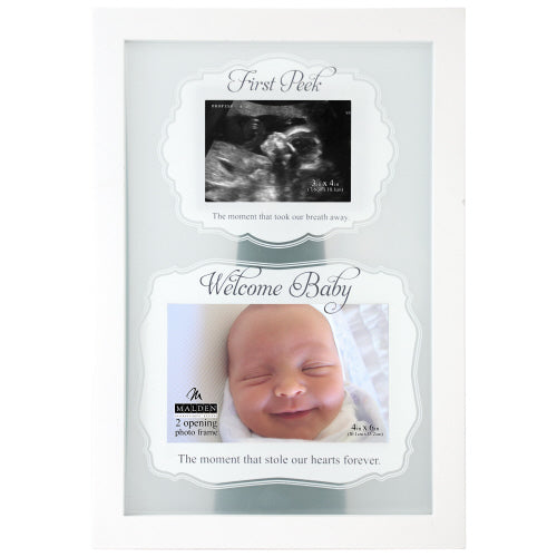 First Peek/Welcome Baby(3x4/4x6) Picture Frame