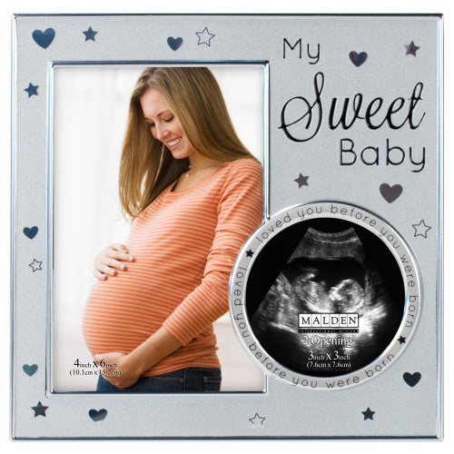 My Sweet Baby Sonogram Picture Frame (4x6)