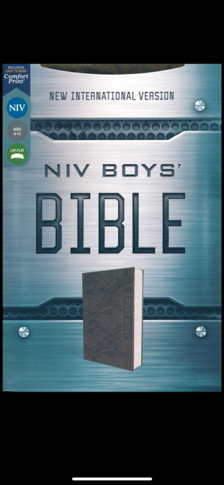 NIV Boys Camouflage Bible