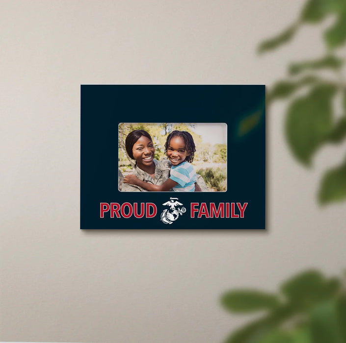 Proud USMC Family (4x6) Frame