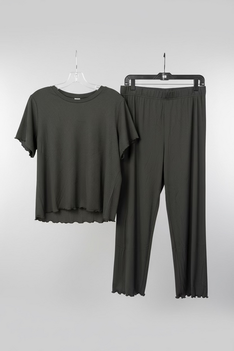 Black Bliss Pajama Set (REG/PLUS)