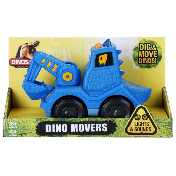 Dino Movers Lights & Sounds Construction Machines.  3 styles!