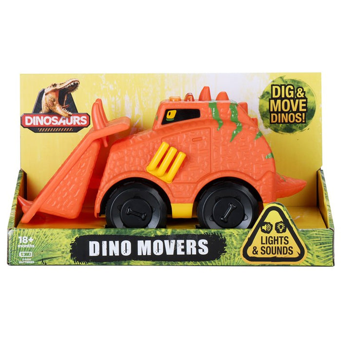 Dino Movers Lights & Sounds Construction Machines.  3 styles!