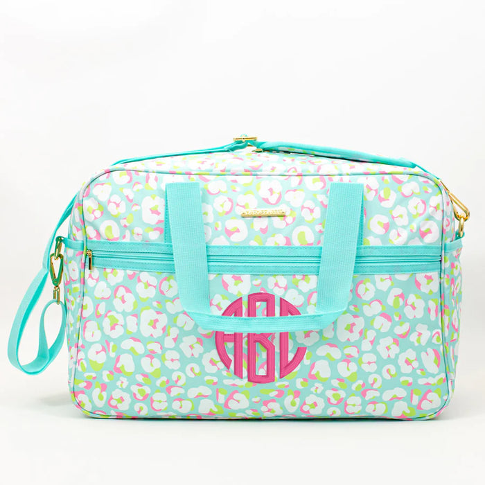 Weekender Tote by Mary Square.  Can be Embroidered with optional name or Monogram.