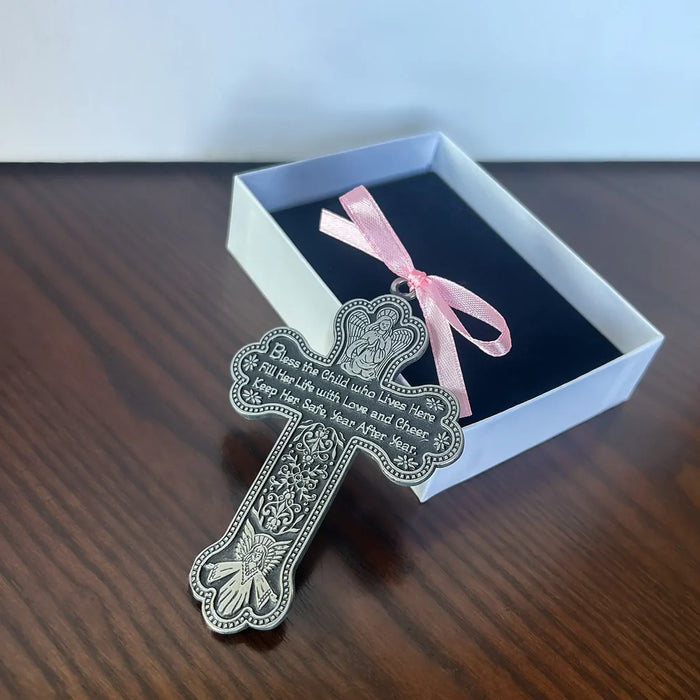 Bless This Girl Crib Cross