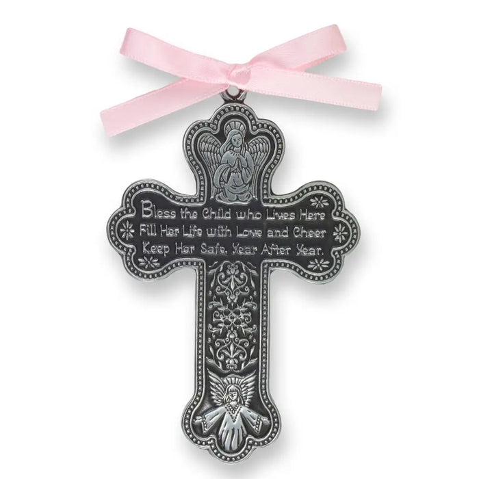 Bless This Girl Crib Cross