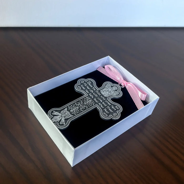 Bless This Girl Crib Cross