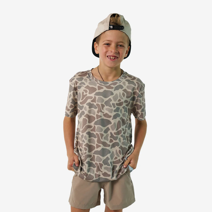 Youth & Toddler- Classic Deer Camo - Go to Tee by Burlebo