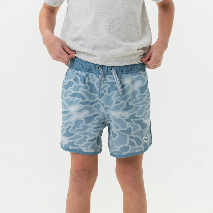 Youth & Toddler Swim Trunks - Seaside Camo by Burlebo