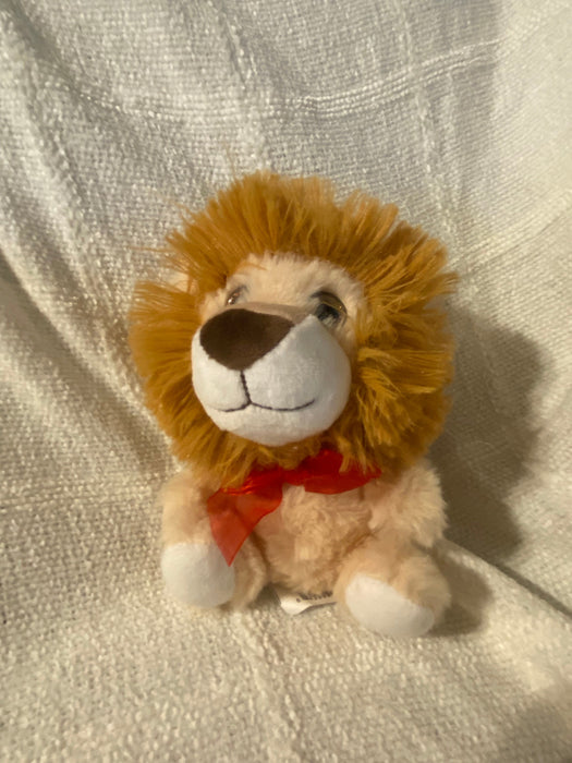 6” Lion with Red Ribbon
