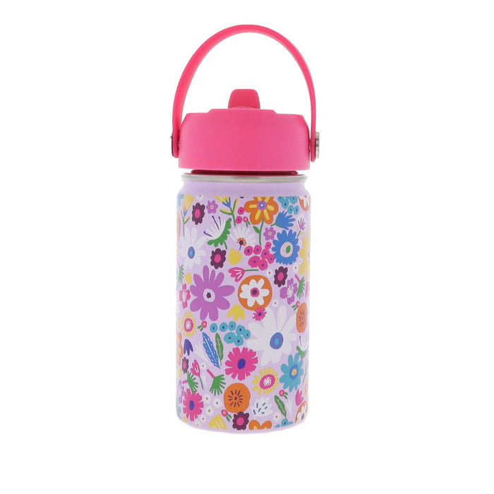 Kids 12oz Bottle with Straw Cap - 12 Styles!