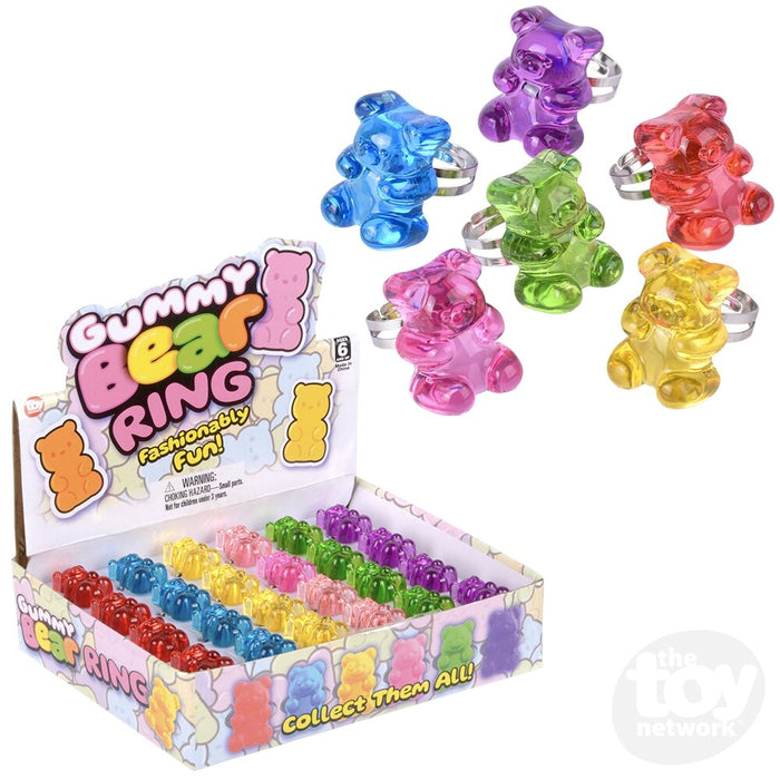 Yummy Bear Ring- 6 Colors!