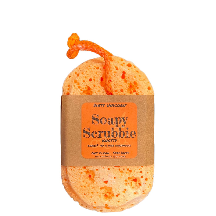 Knotty Soapy Scrubbie