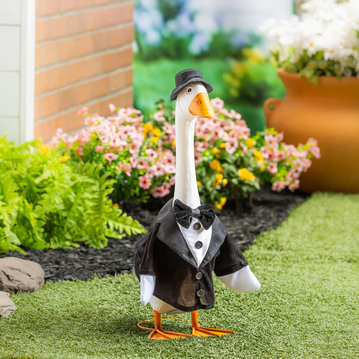 Porch Goose Clothes.  These will fit most standard size porch geese.