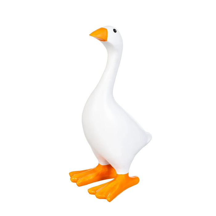 Gordy the Goose Tabletop Resin Statue with Magnetic Beak, 8"H