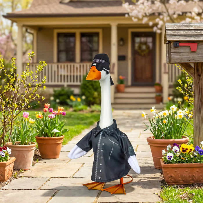 Porch Goose Clothes.  These will fit most standard size porch geese.