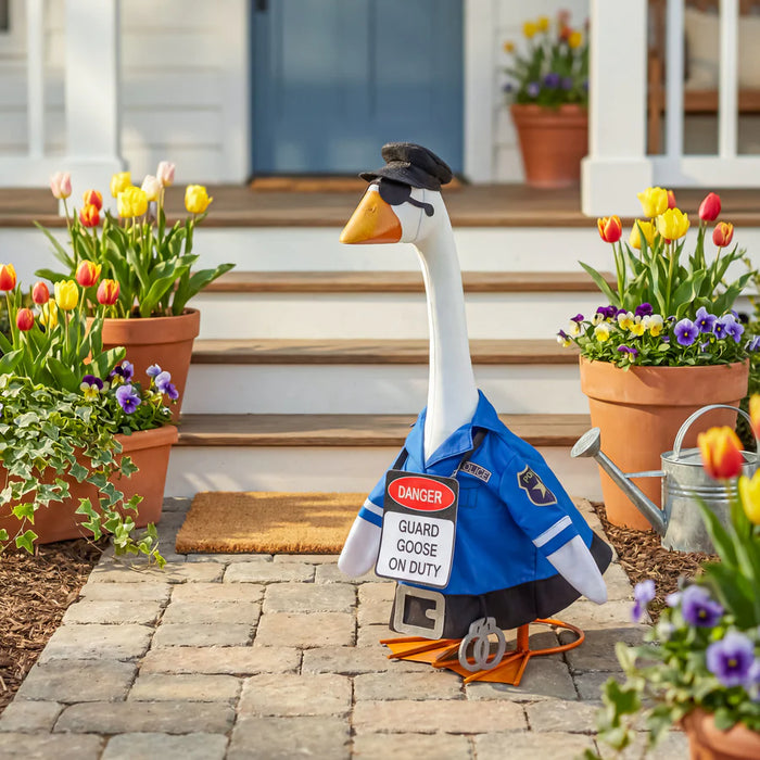 Porch Goose Clothes.  These will fit most standard size porch geese.