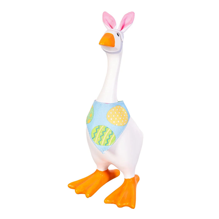 Gordy the Desktop Goose Hillside Pasture Table Decor Fabric Accessory Set, Easter Bunny