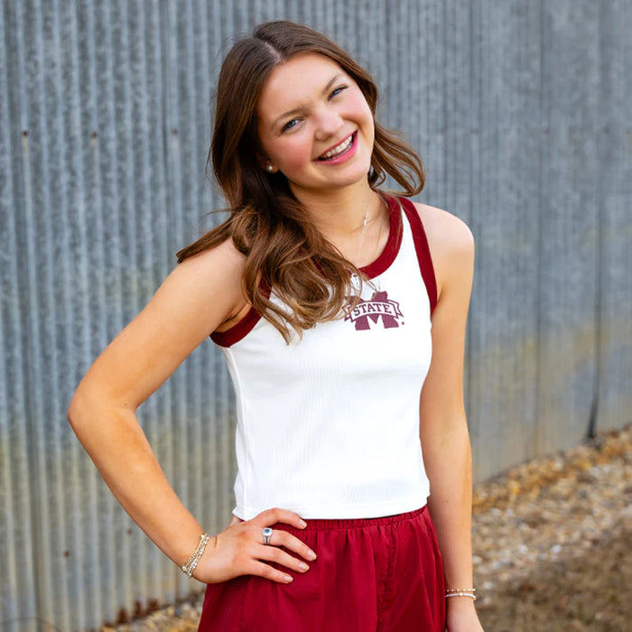 Adult MSU Lulu Mac Tank