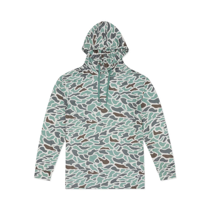 Burlebo Retro Duck Camo Performance Hoodie