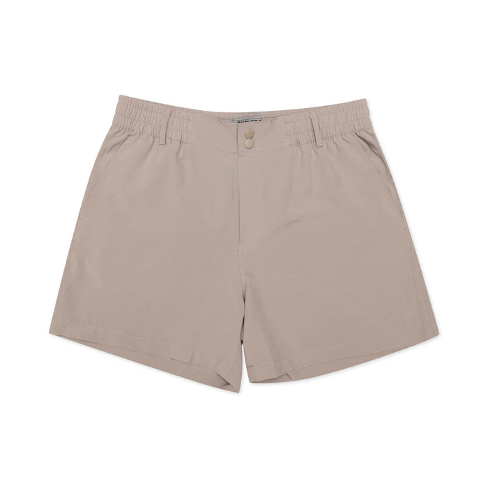 Men's Burlebo Cobblestone Khaki Everyday Shorts with Duck Hunt Pockets- Available in Different Inseam Sizes!