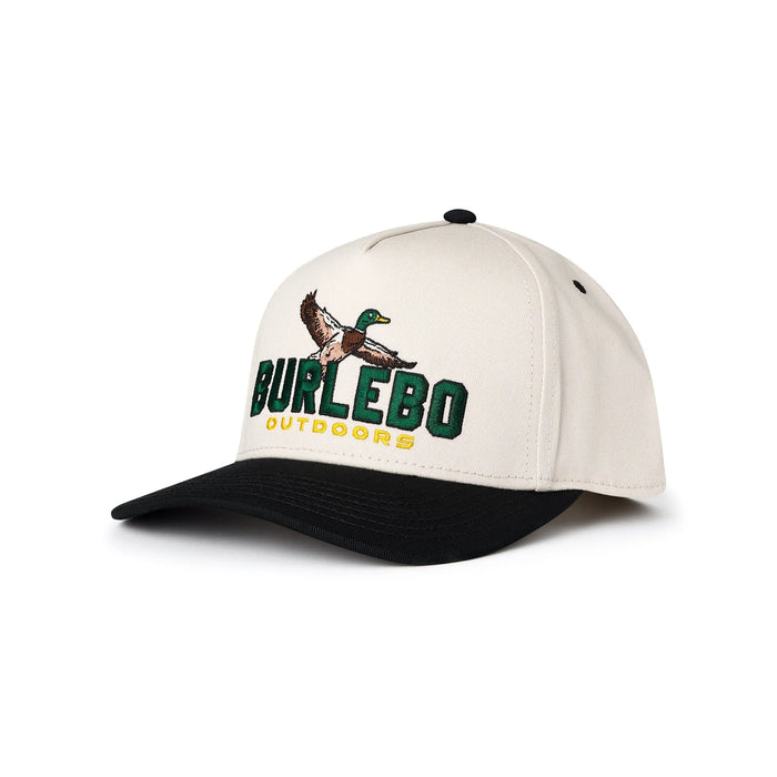 Cap- Burlebo Outdoors Mighty Duck - Cream with Black Bill