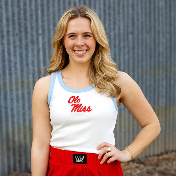 Adult Ole Miss Lulu Mac Tank
