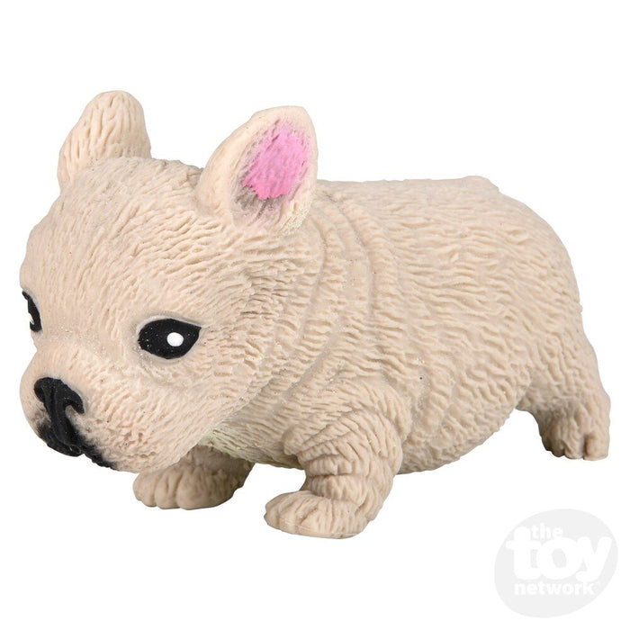 3.5" Stretchy, Squish Bulldog- 2 Colors Available!