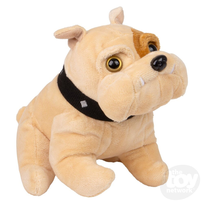 7" Bulldog Stuffed Animals- 3 Styles!