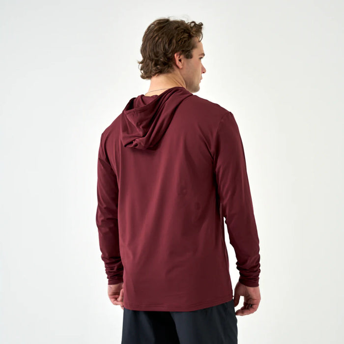 Burlebo Maroon Performance Hoodie