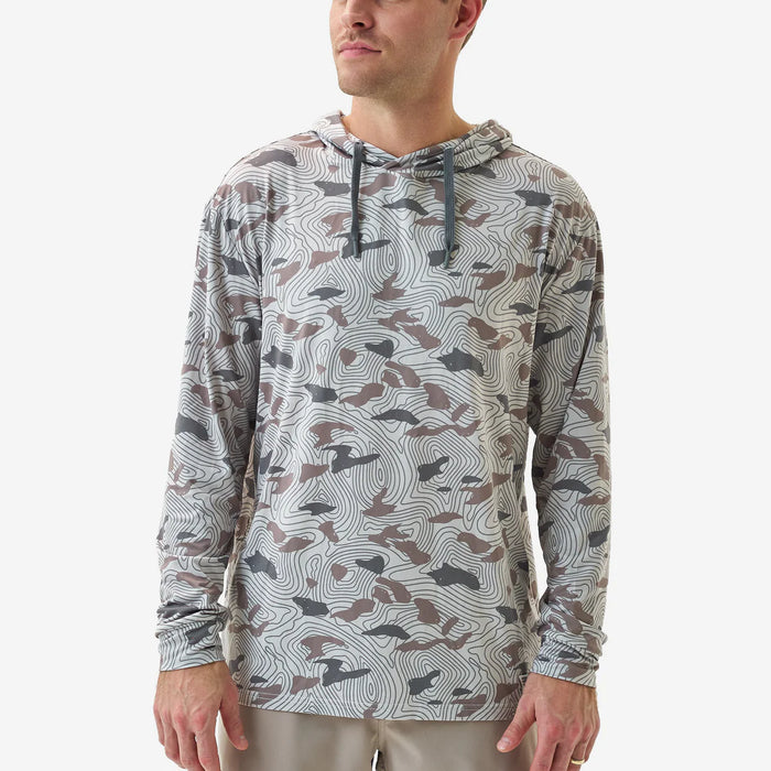 Performance Hoodie – Topo Desert Camo by Burlebo