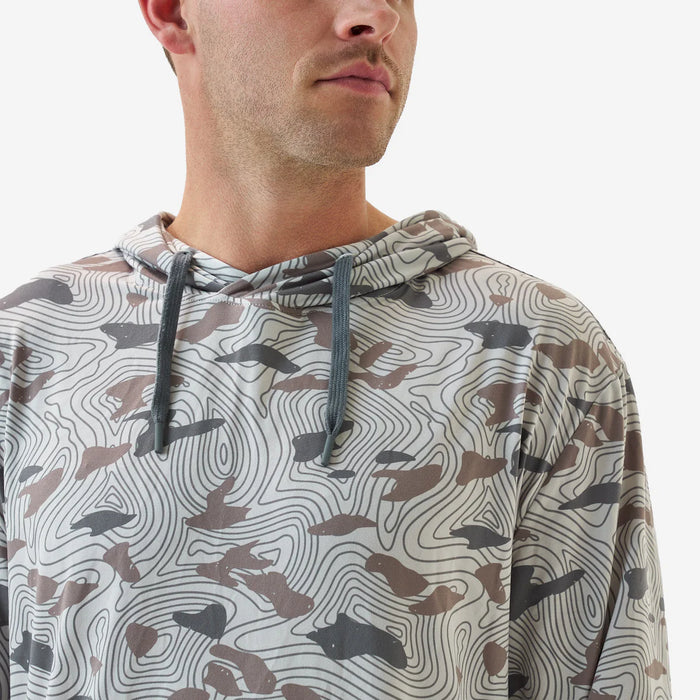 Performance Hoodie – Topo Desert Camo by Burlebo
