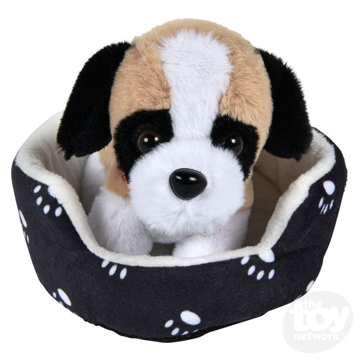 8" Dog In Bed- 2 Colors Available!