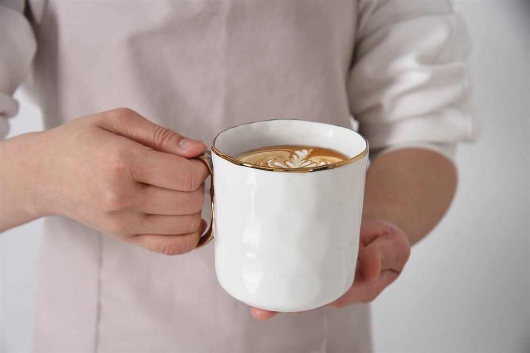 Cream & Gold Mug