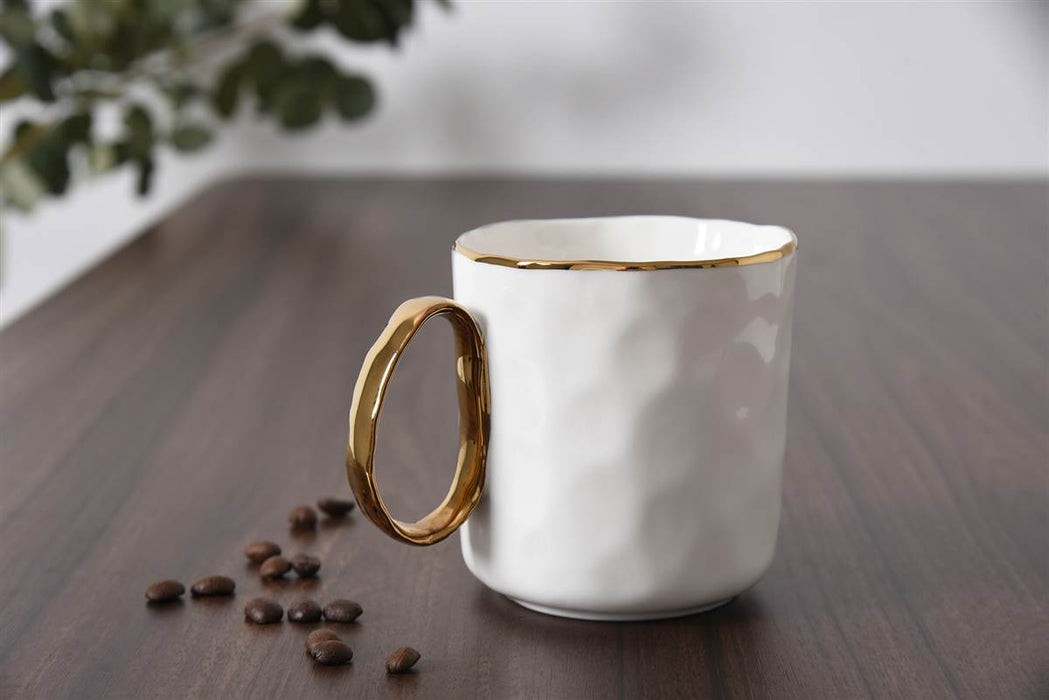Cream & Gold Mug